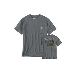 Irvine Relaxed Truck T-Shirt Weather Ash Heather